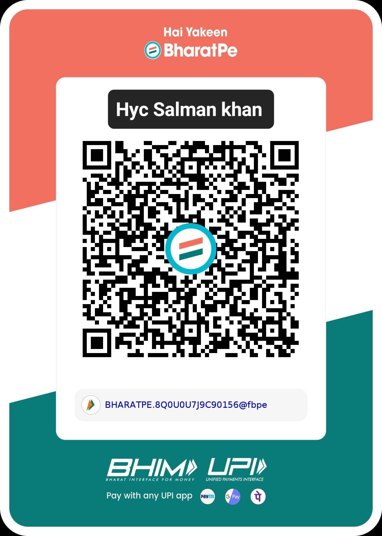Salman khan hyc